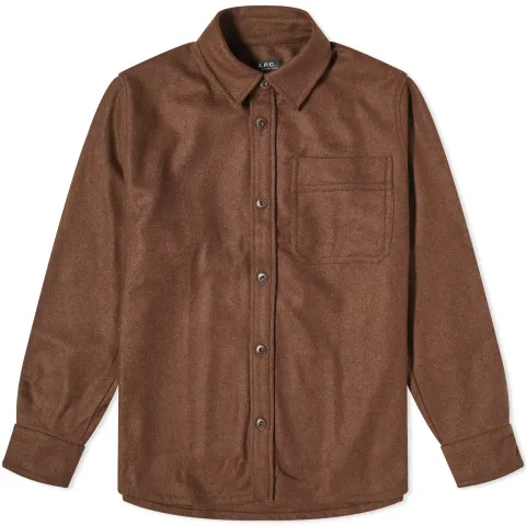 A.P.C. Basile Wool Overshirt