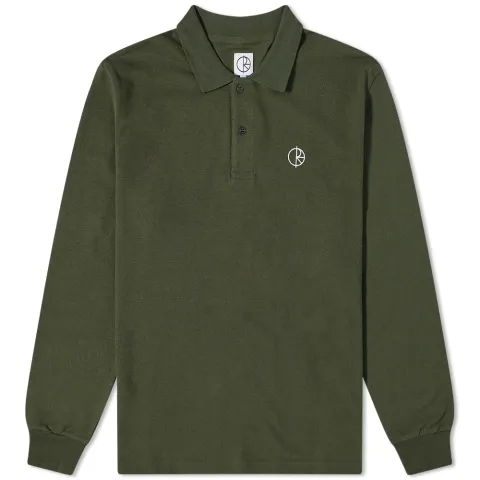Polar Skate Co. Long Sleeve Polo Shirt