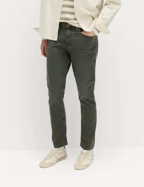 Marks & Spencer Slim Fit Comfort Stretch Jeans Smokey Green