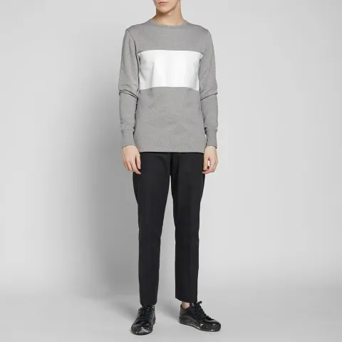 Finish Rugby Stripe Crew Sweat