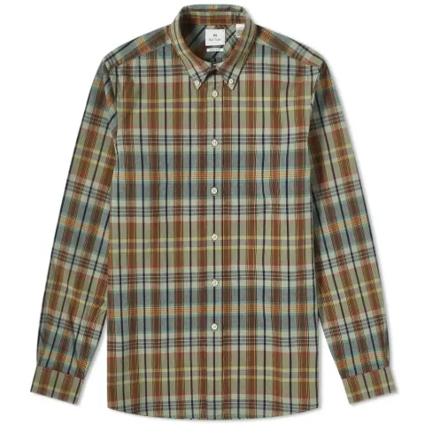 Check Button Down Shirt