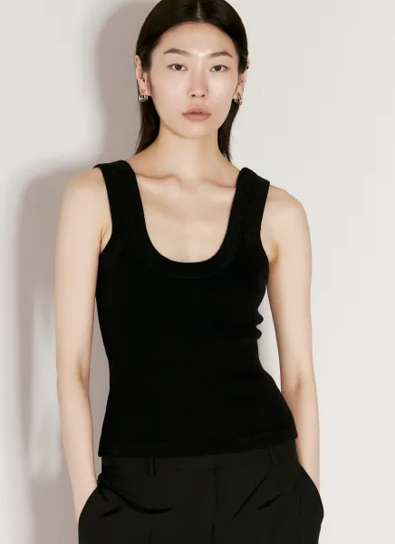 Embossed Logo Tank Top