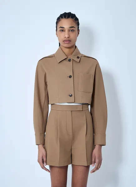 Crop Tailored Jacket