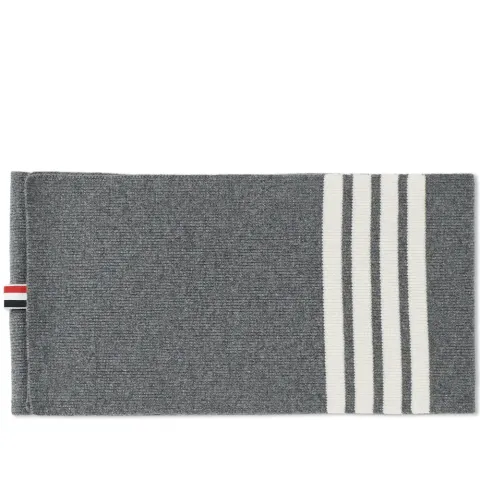 Cashmere Rib 4 Bar Scarf