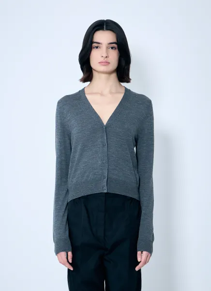 Fine Wool Cardigan