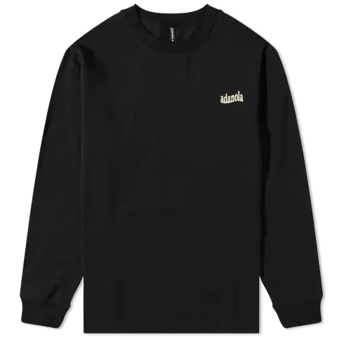 Long Sleeve Back Logo Tee