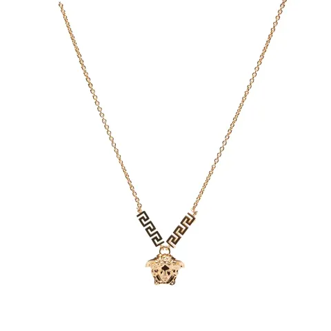 Greek Band Medusa Head Necklace