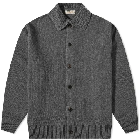 Wool Knit Cardigan Jacket