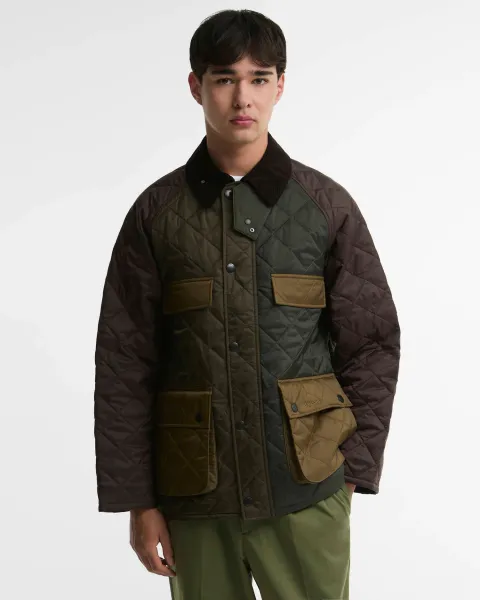 Patchwork Sugarlump Bedale Quilted Jacket