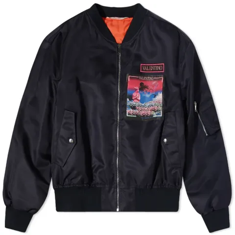 Patch Bomber Jacket