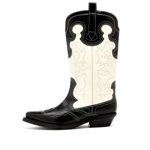 Embroidered Western Boot