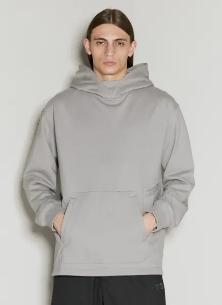 Logo Applique Hooded Sweatshirt