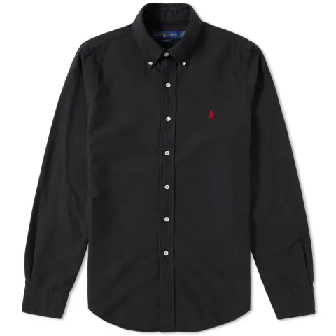 Slim Fit Garment Dyed Oxford Shirt