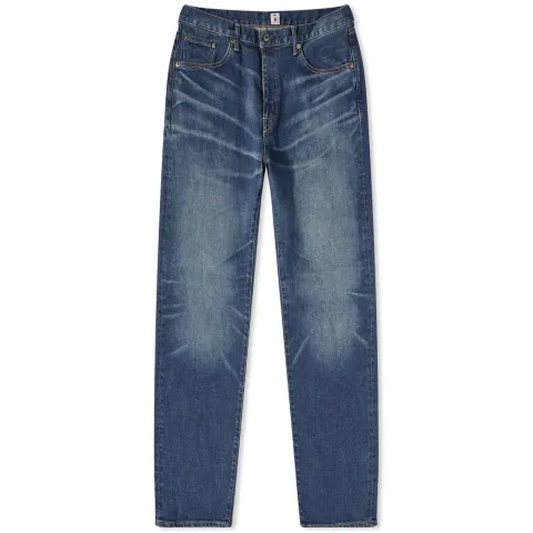 Regular Tapered Green Selvedge Jeans