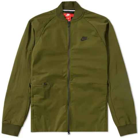 Woven Varsity Jacket