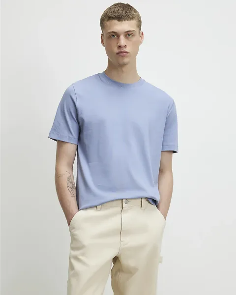 River Island Slim Fit Cotton Lightweight T-Shirt