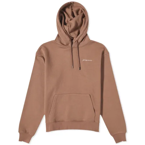 Embroidered Logo Hoodie