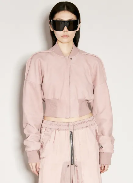 Suede Bomber Jacket