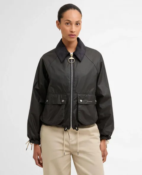 Marron Waxed Jacket