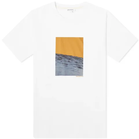 Johannes Organic Waves Print T-shirt