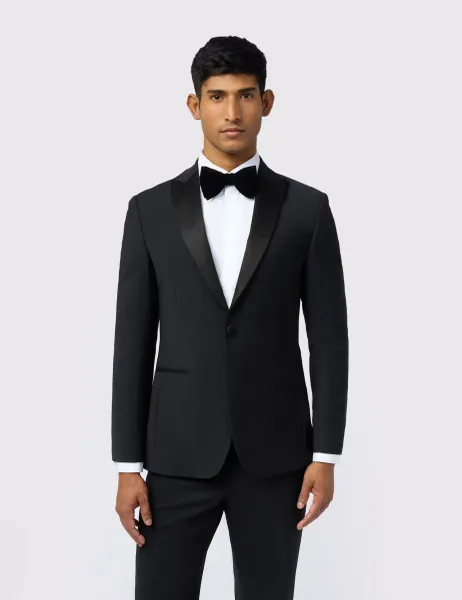 Ted Baker Slim Fit Wool Rich Performance Tuxedo Jacket