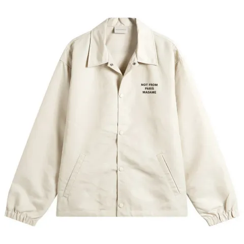 Slogan Coach Jacket