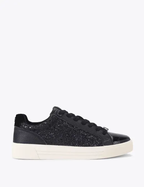 Glitter Trainers Black