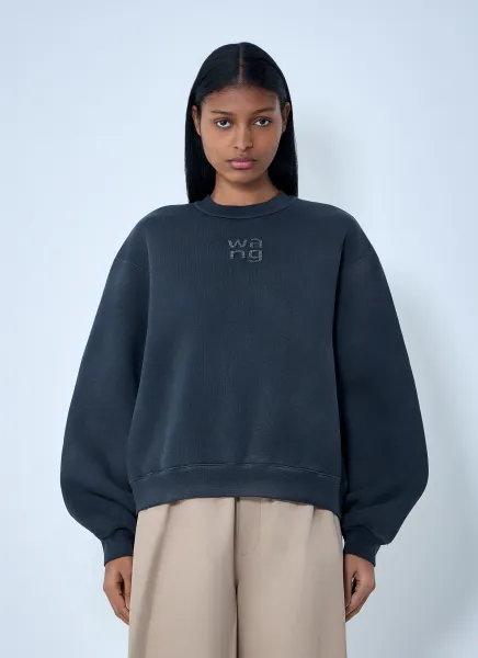 Embroidered Logo Sweatshirt