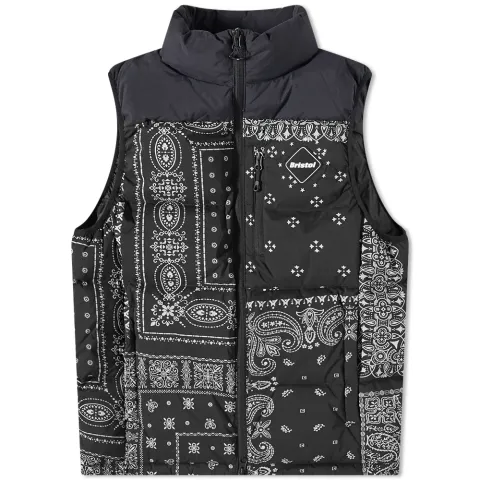 Bandana Down Vest