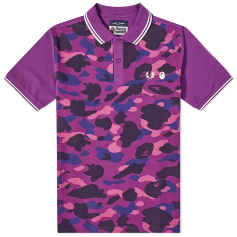 x BAPE Camo Polo