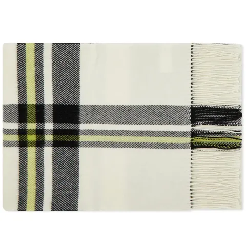 Wool Mix Fringed Scarf