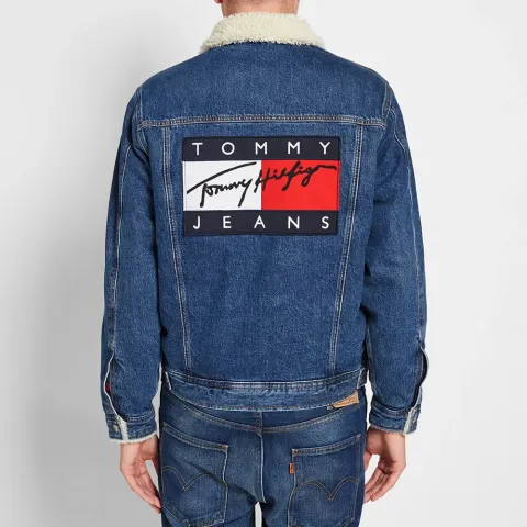 Denim Sherpa Jacket