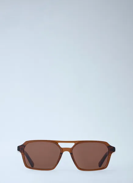 Geometric Frame Sunglasses