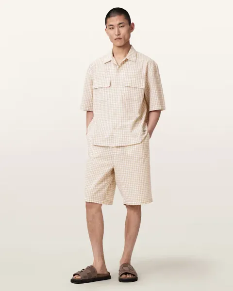 Rockland Relaxed Fit Check Shorts
