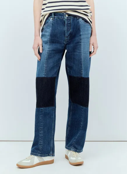 Panelled Jeans