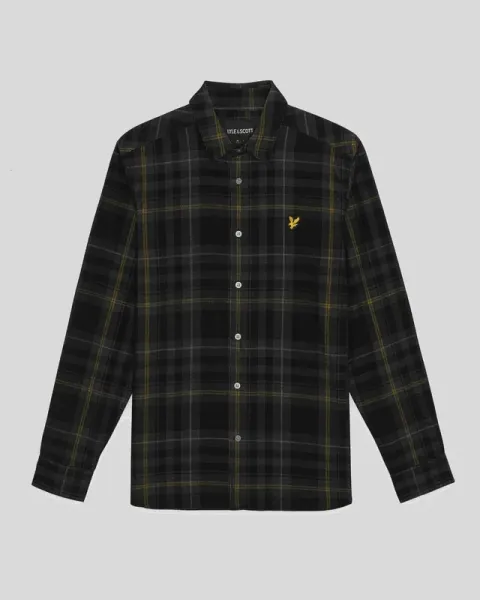 Tartan Check Corduroy Shirt
