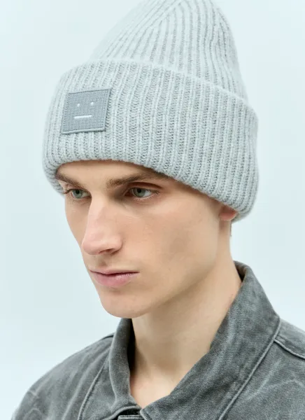 Large Face Logo Beanie Hat