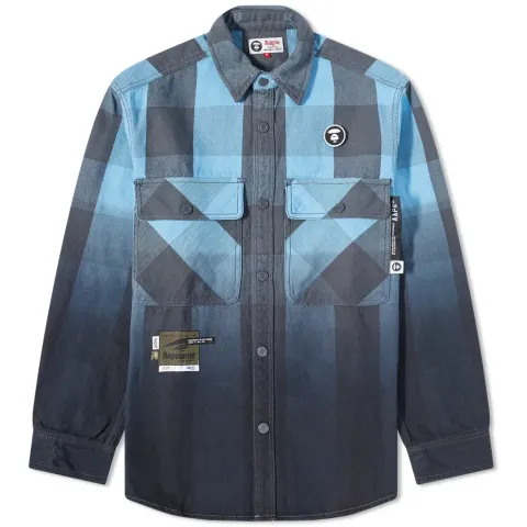 AAPE Flannel Check Shirt