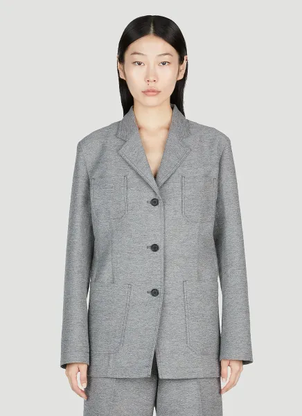 Melange Suit Blazer
