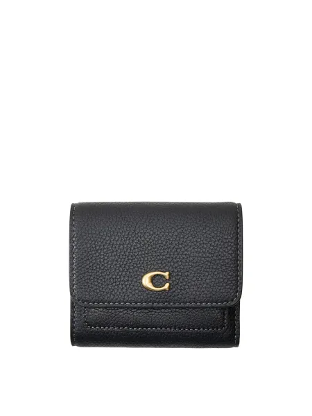 Coach Leather Essential Small Flap Wallet
