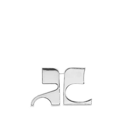 Courrèges Logo AC Earrings