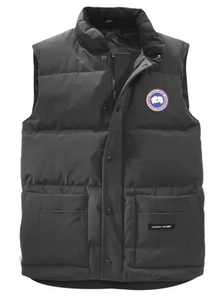 Men Freestyle Crew Vest Graphite