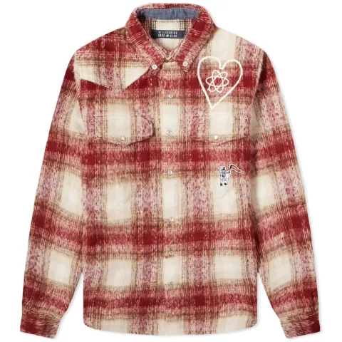 Brushed Check Overshirt