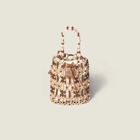Mesh bucket bag