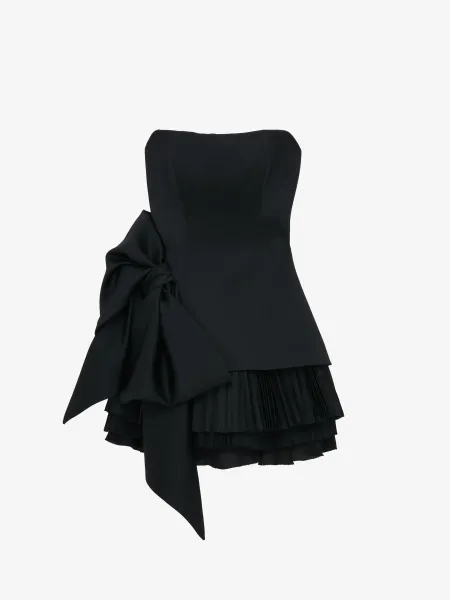 Side Bow Mini Dress