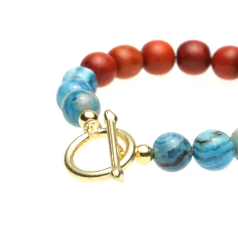 Bead Skull & Bone Bracelet