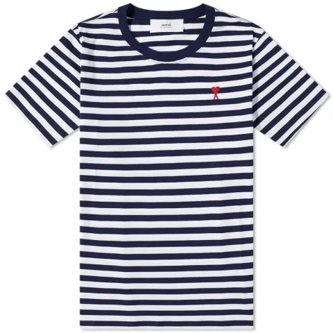 AMI Striped ADC T-Shirt
