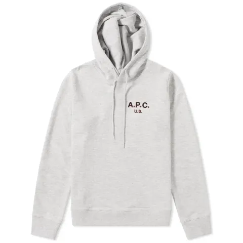 A.P.C. U.S. Flag Pullover Hoody