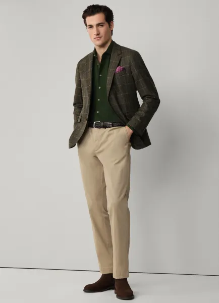Classic Fit Sanderson Cavalry Twill Chino