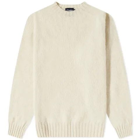 Brushed Shetland Crew Knit